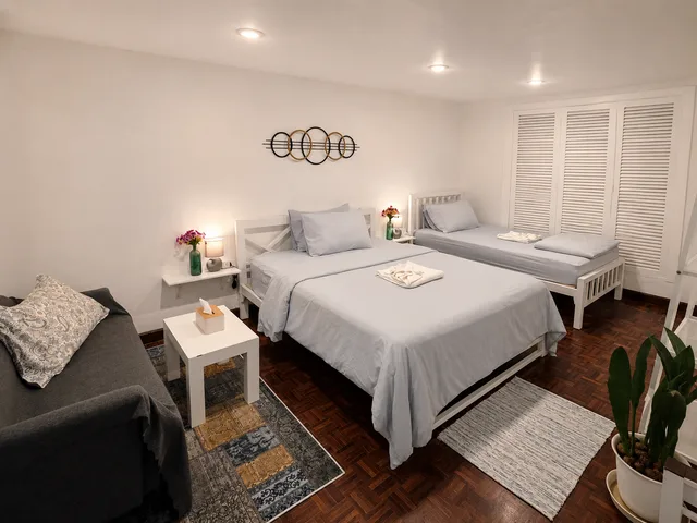 غرفة قياسية بسريرين منفصلين بحمام مشترك، Hostel 16 2/2