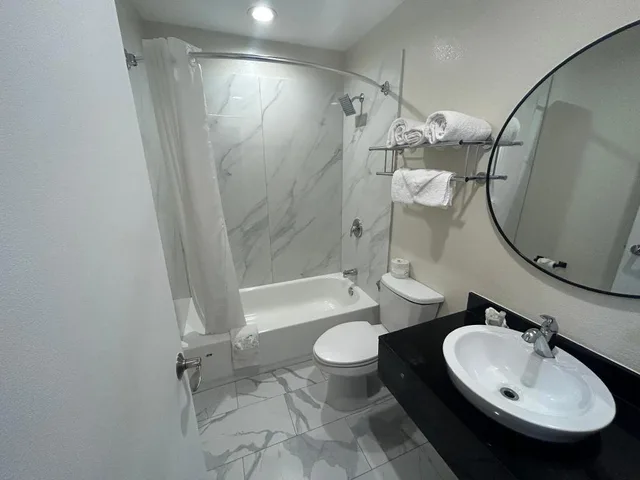 2 Full Beds - Non-Smoking, Kitchen، Studio6 Suites Cameron Park, CA - Folsom 4/5