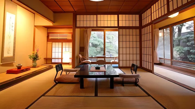 Semi Western, Style, Deluxe, Garden View, Annex، Kansuitei Kozeniya 2/2