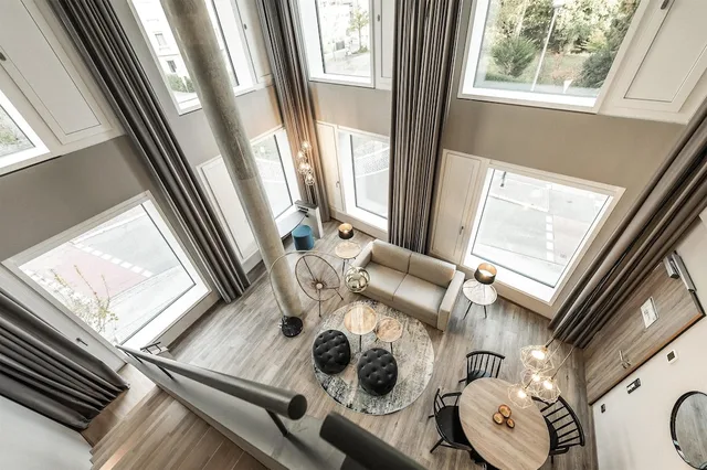 استوديو بسرير كوين، HARBR. hotel Konstanz 3/5