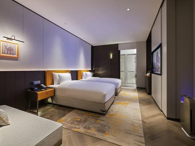 غرفة ديلوكس بسريرين منفصلين، Novotel Xian Xixian 5/9