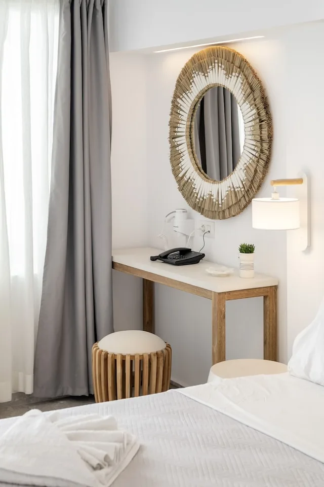 غرفة اقتصادية بسرير كوين، Galinos Hotel 2/8