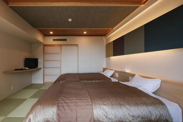 Design, Twin Beds، Kirishima Hotel 1/5