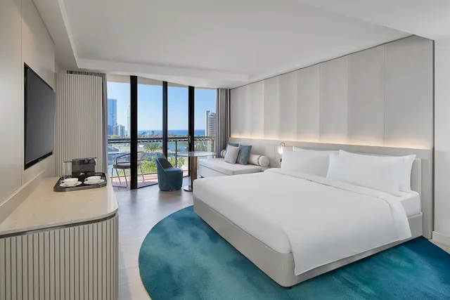 Room, King Bed, Ocean View, Balcony, Jw Marriott Gold Coast Resort Spa 1/5