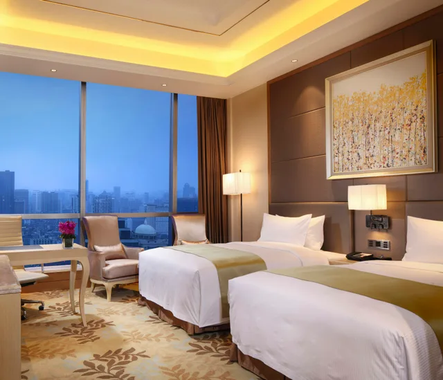 غرفة تنفيذية بسريرين منفصلين، DoubleTree by Hilton Hotel Guangzhou 1/4