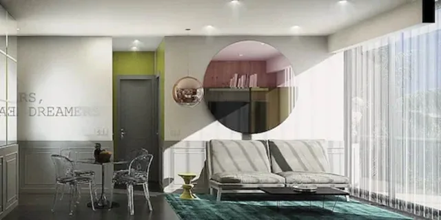جناح سوبيريور بسرير كينج وسرير كوين بغرفتي نوم، Singular Joy Downtown Residences 6/7