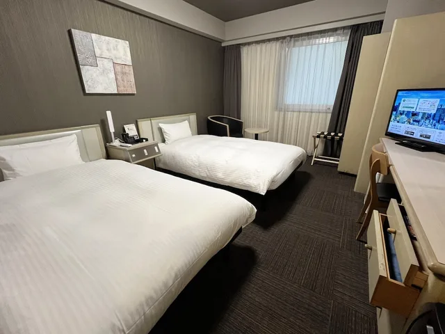 غرفة بسريرين منفصلين للمدخنين، Hotel Route Inn Tokyo Ikebukuro 6/10