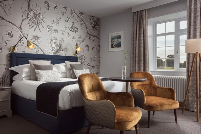 غرفة سيغنتشر بسرير مزدوج، Budock Vean Hotel 6/9