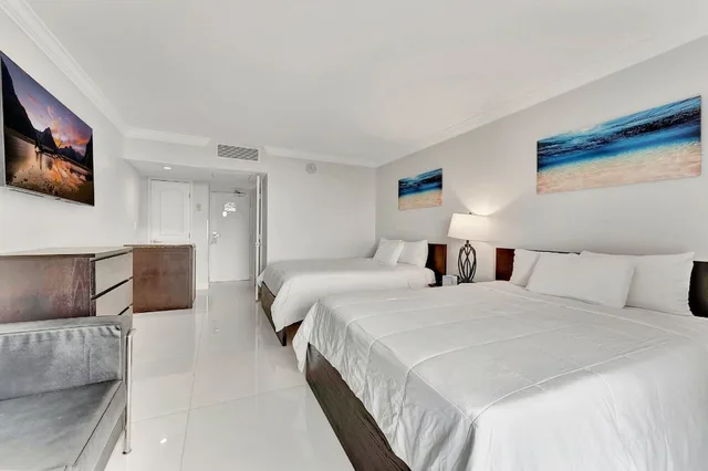 غرفة ديلوكس بسريرين مزدوجين بإطلالة على البحر، Ocean Manor Beach Resort 2/10