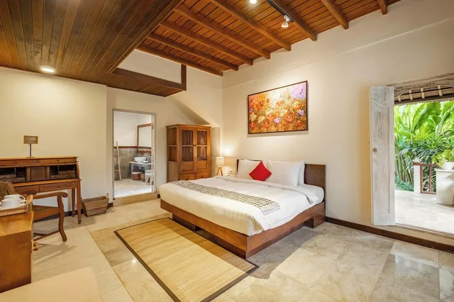 دوبلكس بسريرين منفصلين بإطلالة على النهر بغرفتي نوم، Villa Semana Resort Ubud 1/10