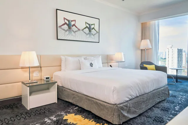 جناح بإطلالة على المدينة بغرفتي نوم، Sortis Hotel, Spa & Casino 3/6