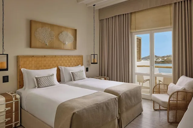 room, partial sea view, Santa Marina, a Luxury Collection Resort, Mykonos 1/4