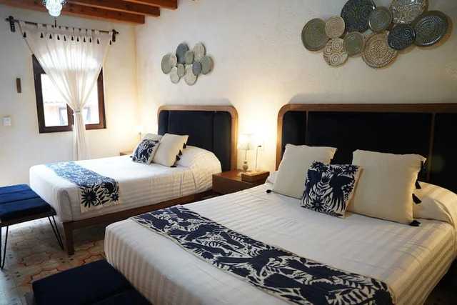 غرفة سوبيريور رباعية بسريرين كوين بغرفة نوم واحدة، Hotel Boutique Santo Cuervo 1/2