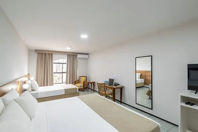 غرفة سوبيريور بسرير مزدوج وسرير فردي، Rio Poty Hotel Sao Luis 3/9