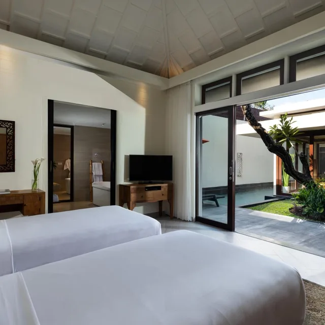 فيلا بغرفتي نوم بمسبح خاص بمطبخ صغير بحوض استحمام، Avani Seminyak Bali Resort 2/3