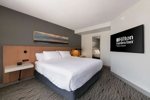 Evolution, Suite, King Bed, Sofa، Hilton Garden Inn Toronto Airport 2/9