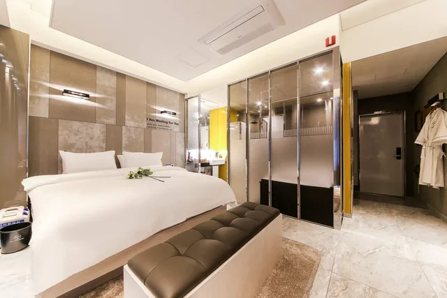 غرفة بريميير بسرير مزدوج، Hotel Yeogiuhtte Seodaegu 3/3