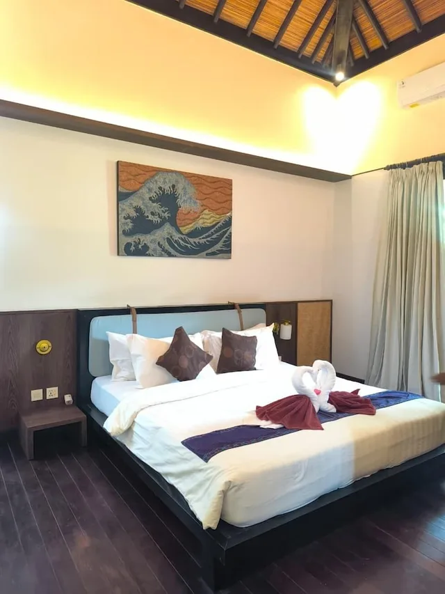 غرفة قياسية بسرير كينج بشرفة، The Trawangan Resort 6/10