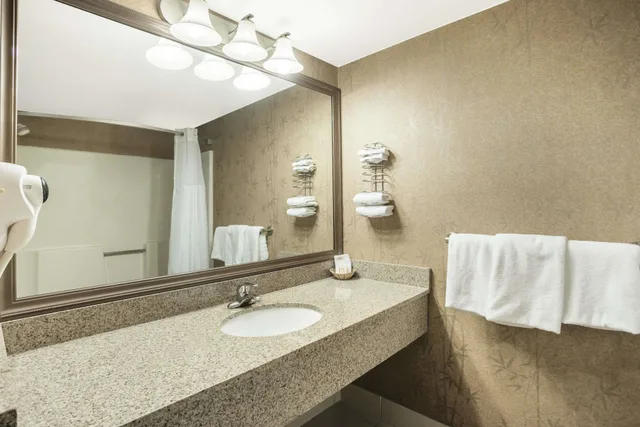 غرفة تنفيذية بسرير كينج مع أريكة للمدخنين، Days Inn by Wyndham Westminster, MD 4/4