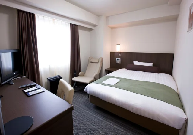 غرفة مفردة بسرير مزدوج للمدخنين، Daiwa Roynet Hotel Kawasaki 1/7