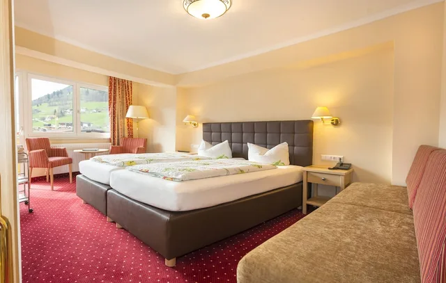 غرفة ديلوكس بسرير كينج، Hotel Schneeberger 5/10