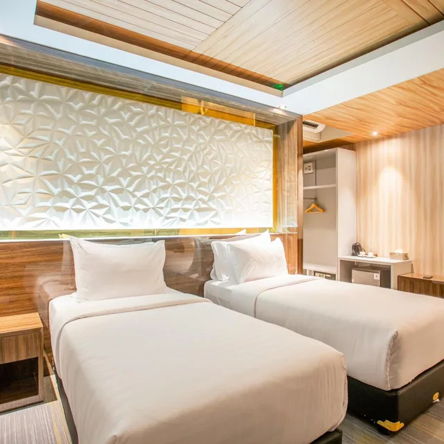 غرفة عائلية بسرير فردي، Avery de Grand City Hotel Bandung 3/8