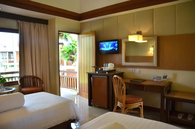 غرفة سوبيريور بإطلالة على الحديقة، Merumatta Senggigi Lombok 3/10