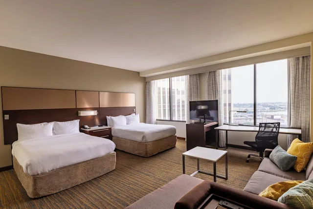 استوديو بسريرين كوين مع أريكة، Residence Inn by Marriott Los Angeles LAX/Century Boulevard 4/7