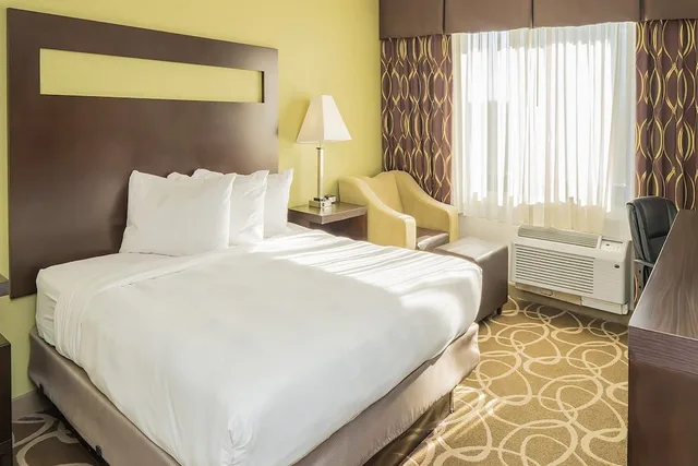 غرفة بسرير كينج لذوي الإعاقة، Elimwood Hotel, A Ramada by Wyndham 3/8