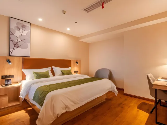غرفة سوبيريور بسرير كينج وسرير كوين، GreenTree Inn Hefei Changjiang West Road Zhenxing Road Subway Station Jiaqiao Yueshan International 1/1