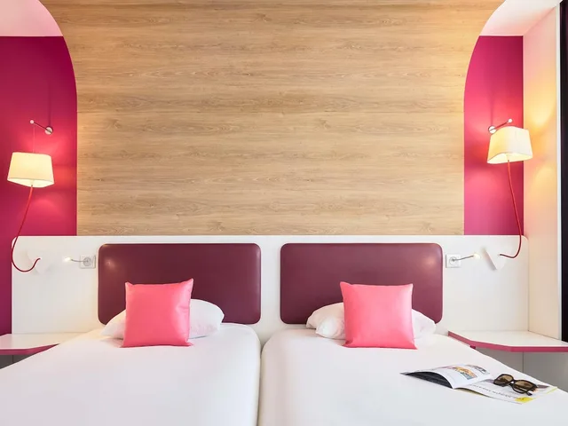 غرفة قياسية بسريرين منفصلين، Ibis Styles Montelimar Centre 3/7