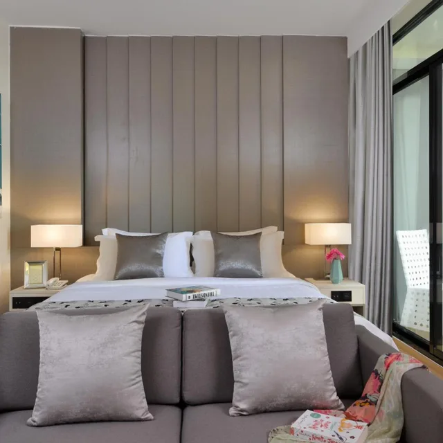 غرفة ديلوكس بسرير فردي بإطلالة على المسبح، Arden Hotel And Residence 3/6