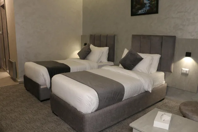 غرفة عائلية بإطلالة على الحديقة، Kaya Hotel Amman 7/10