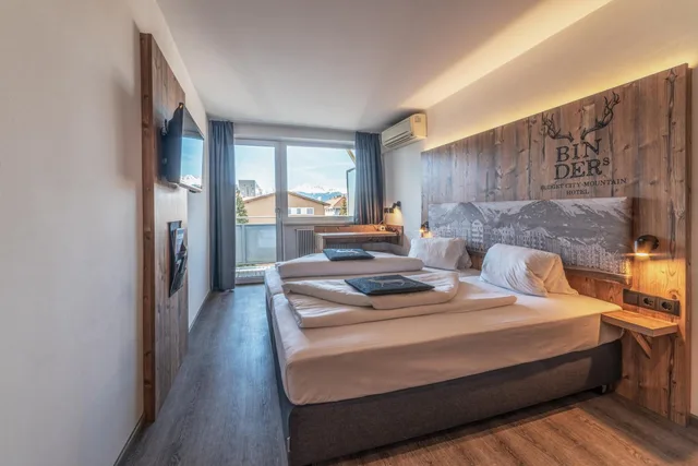 غرفة تنفيذية بسرير مزدوج، Binders Budget City Mountain Hotel 3/10