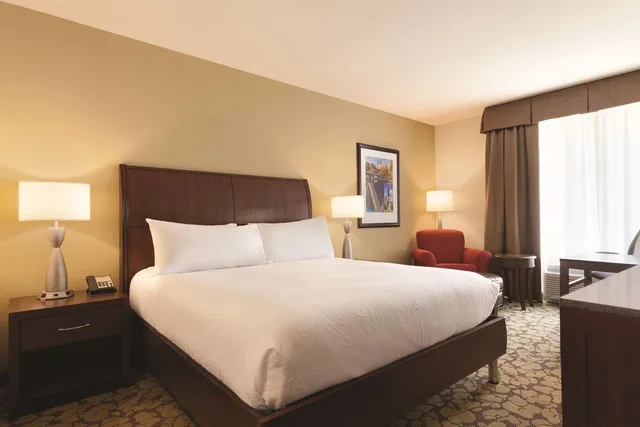 غرفة بريميوم بسرير كينج، Hilton Garden Inn Boston Logan Airport 2/5