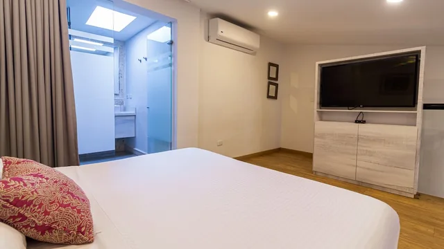 جناح ديلوكس بسريرين مزدوجين مع أريكة، Cartagena Suites de Manga 7/10