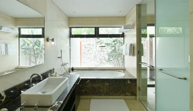 4 Bedrooms, Premium, Residence, Villa, Twin Beds, 3 King Beds, Private Pool، Four Seasons Resort Mauritius at Anahita 4/8