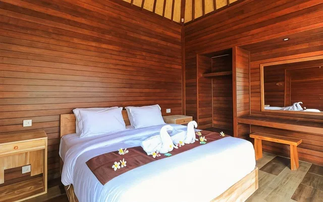 بنغل بسرير كينج بإطلالة على البحر، Mega Cottages 1/2