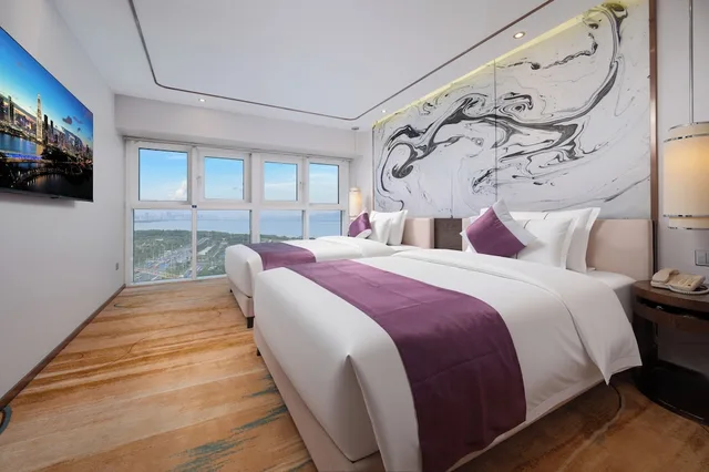 جناح بزنس بسريرين منفصلين، Hisoar Hotel Shenzhen 3/5