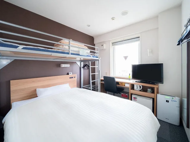 Adjoining, 2 Rooms, Standard, Double Bed، Super Hotel morioka 1/1