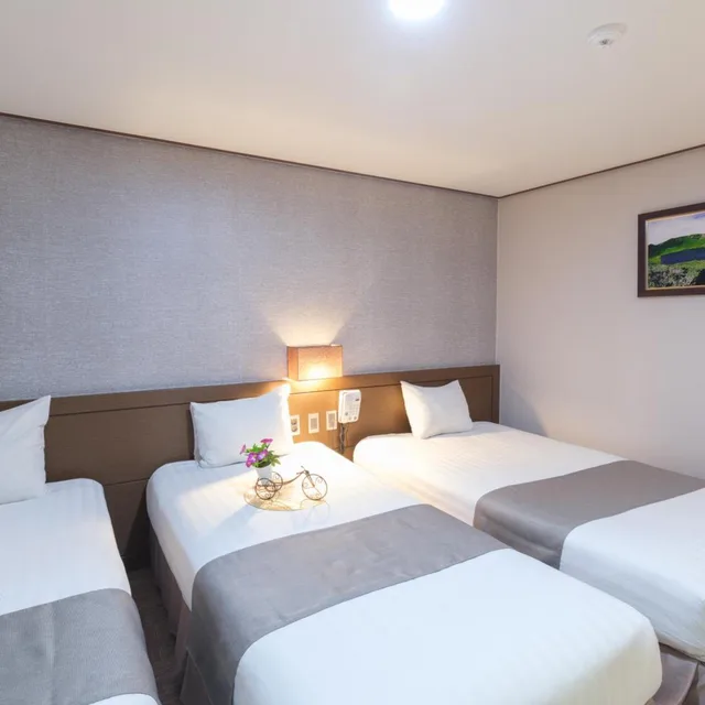 غرفة عائلية ثلاثية، Benikea Hotel Jeju 1/5