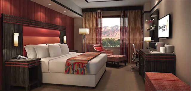 غرفة قياسية بسرير كينج، Santa Ana Star Casino Hotel 2/4