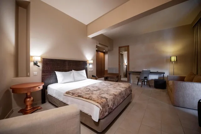 جناح بانورامي بإطلالة على البحر، Aegeon Beach Hotel 2/6