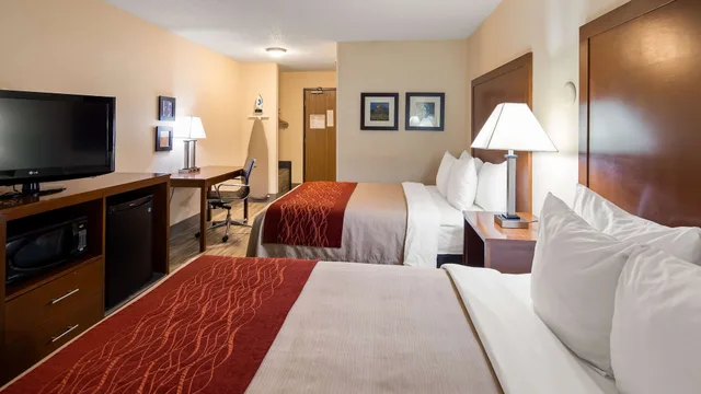 غرفة قياسية بسريرين كوين يُسمح فيها بالحيوانات الأليفة، SureStay Plus Hotel by Best Western Buffalo 4/6