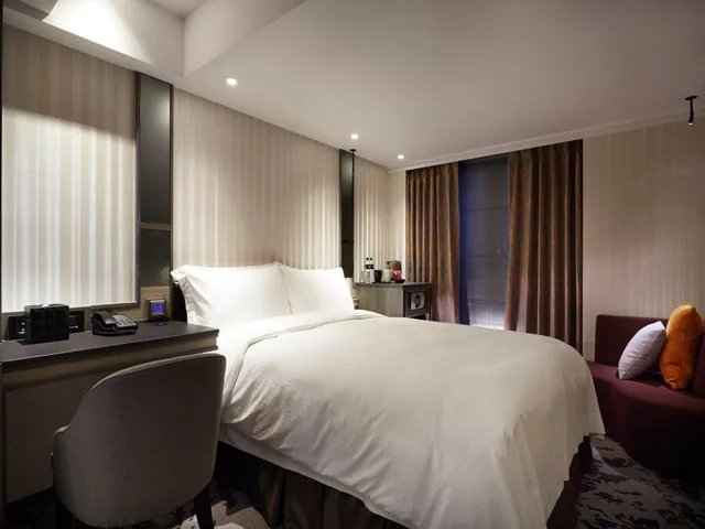 غرفة ديلوكس بسرير مزدوج بشرفة، Tango Inn Taipei Ximen 2/10
