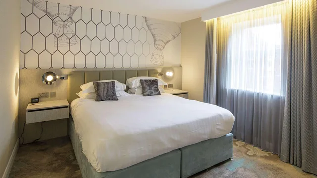 جناح جونيور عائلي بسرير كينج، DoubleTree by Hilton Hotel & Spa Chester 10/11