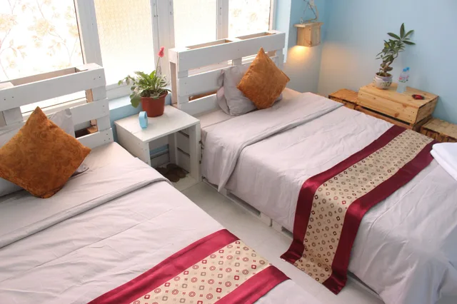غرفة سوبيريور بسريرين منفصلين، Ha Giang Amazing Hostel 1/6