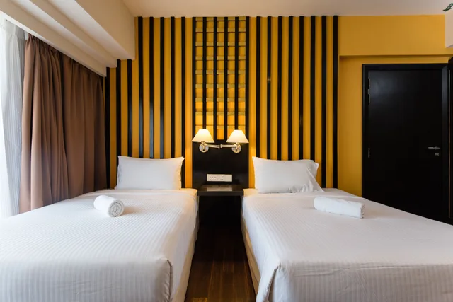 استوديو ديلوكس بسريرين منفصلين بمطبخ صغير، Resort Suites At Bandar Sunway 3/4