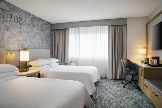 جناح جونيور بسريرين مزدوجين بغرفة نوم واحدة، Sheraton Philadelphia Downtown 1/2