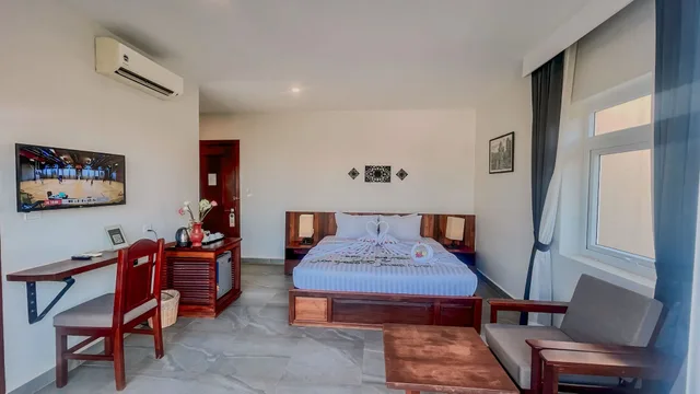 استوديو بسرير كينج بشرفة، Indra Angkor Residence 8/10
